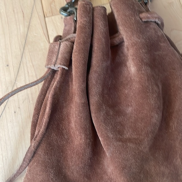 Free People Brown Suede Purse - Picture 3 of 4
